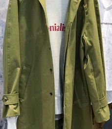 市场上装-中长外套-（实拍）休闲男装中长外套