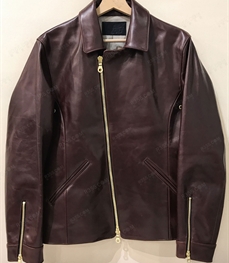 市场上装-皮衣-（实拍）时尚商务皮衣