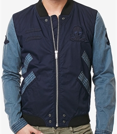 市场上装-夹克-时尚男装夹克