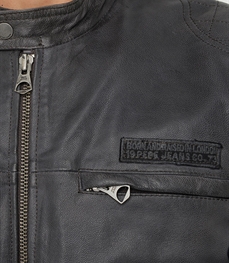 市场上装-皮衣-时尚男装皮衣