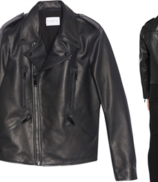 市场上装-皮衣-时尚男装皮衣