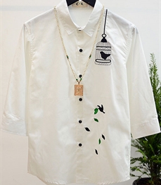 市场上装-衬衫-时尚男装衬衫