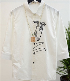 市场上装-衬衫-时尚男装衬衫