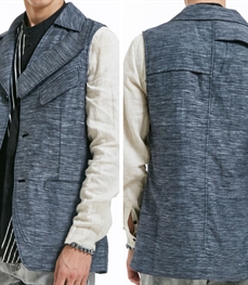 市场上装-马夹-时尚男装马甲
