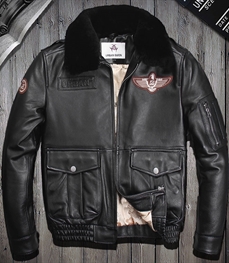 市场上装-皮衣-时尚男装皮衣