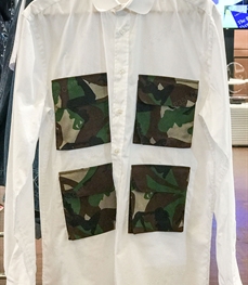 市场上装-衬衫-（实拍）休闲男装衬衫