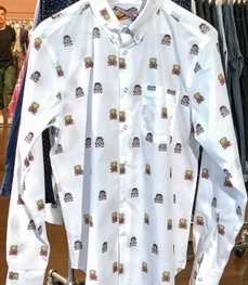 市场上装-衬衫-（实拍）休闲男装衬衫