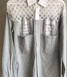 市场上装-衬衫-（实拍）休闲男装衬衫