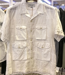 市场上装-衬衫-（实拍）休闲男装衬衫