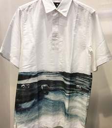 市场上装-衬衫-（实拍）休闲男装衬衫