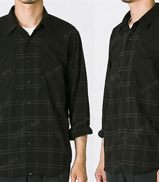 市场上装-衬衫-（实拍）休闲男装衬衫