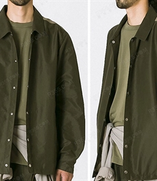 市场上装-中长外套-（实拍）休闲男装中长外套