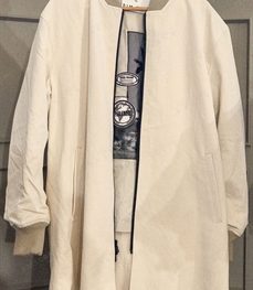 市场上装-中长外套-（实拍）休闲男装中长外套