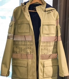 市场上装-中长外套-（实拍）休闲男装中长外套