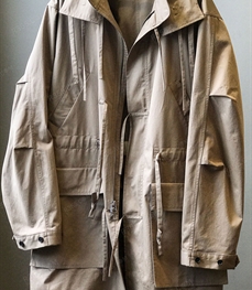 市场上装-中长外套-（实拍）休闲男装中长外套