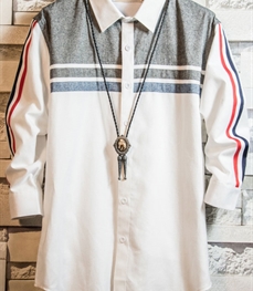 市场上装-衬衫-时尚男装衬衫