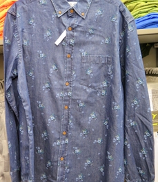 市场上装-衬衫-（实拍）休闲男装衬衫