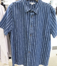 市场上装-衬衫-（实拍）休闲男装衬衫