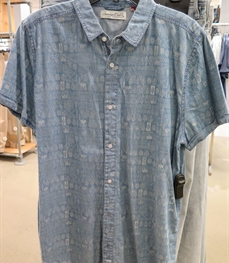 市场上装-衬衫-（实拍）休闲男装衬衫