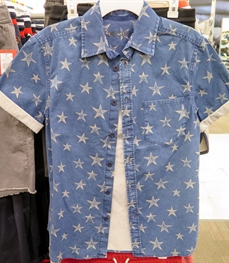 市场上装-衬衫-（实拍）休闲男装衬衫