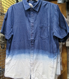 市场上装-衬衫-（实拍）休闲男装衬衫