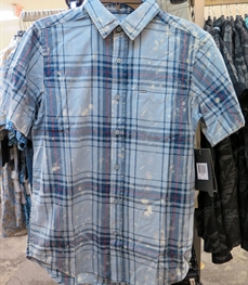 市场上装-衬衫-（实拍）休闲男装衬衫