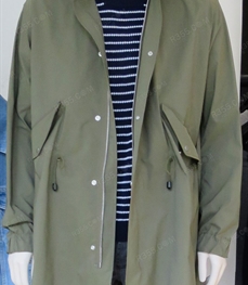 市场上装-中长外套-（实拍）休闲男装中长外套