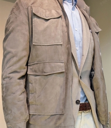 市场上装-皮衣-（实拍）时尚商务皮衣