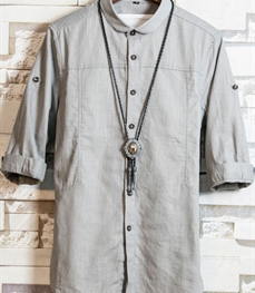 市场上装-衬衫-时尚男装衬衫