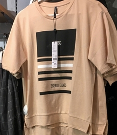 市场上装-T恤-（实拍）休闲男装t恤