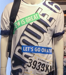 市场上装-T恤-（实拍）休闲男装t恤