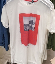 市场上装-T恤-（实拍）休闲男装t恤