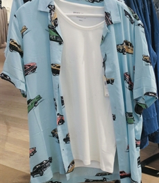 市场上装-衬衫-（实拍）休闲男装衬衫