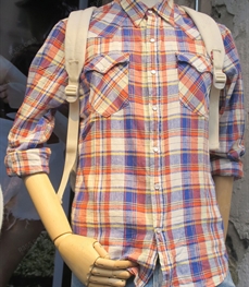 市场上装-衬衫-（实拍）休闲男装衬衫