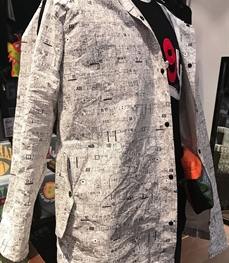 市场上装-中长外套-（实拍）休闲男装中长外套