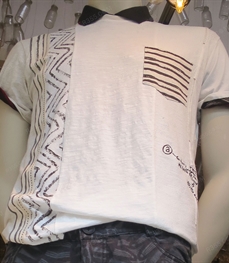 市场上装-T恤-（实拍）时尚商务T恤