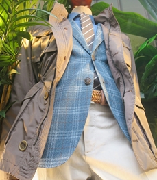 市场上装-中长外套-（实拍）时尚商务派克