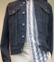 市场上装-夹克-（实拍）时尚商务夹克