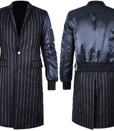 市场上装-中长外套-休闲男装中长外套