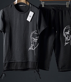 市场上装-套装-休闲男装套装