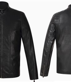 市场上装-皮衣-休闲男装皮衣