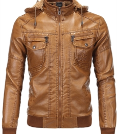 市场上装-皮衣-时尚男装皮衣