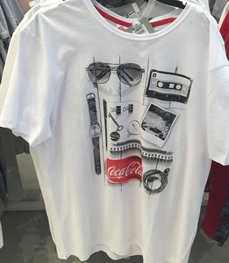 市场上装-T恤-（实拍）休闲男装t恤