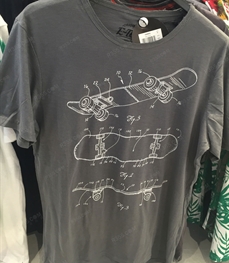 市场上装-T恤-（实拍）休闲男装t恤