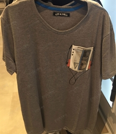 市场上装-T恤-（实拍）休闲男装t恤