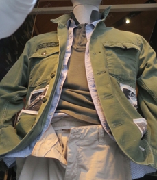 市场上装-中长外套-（实拍）休闲男装中长外套