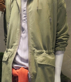 市场上装-中长外套-（实拍）休闲男装中长外套