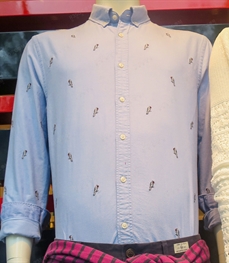 市场上装-衬衫-（实拍）时尚商务衬衫