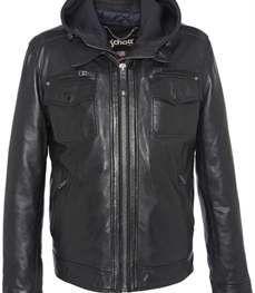 市场上装-皮衣-时尚男装皮衣