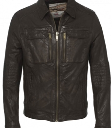 市场上装-皮衣-时尚男装皮衣